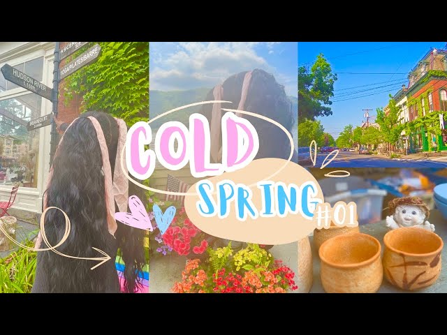 [CC] Day trip to Cold Spring! 🚞 | A summer getaway from the city 🪷