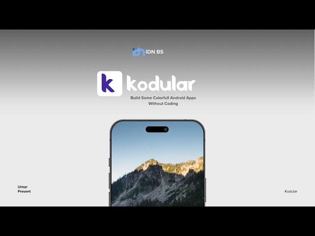 IT Tutorial : Kodular