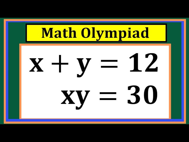 Germany | Can you solve this? | Brain Buster Math Olympiad 