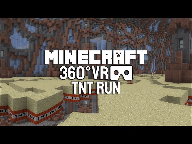 Just Minecraft TNT RUN in 5k 60fps 360° VR