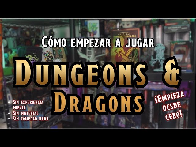 How to start playing Dungeons and Dragons | Easy (and cheap) tutorial