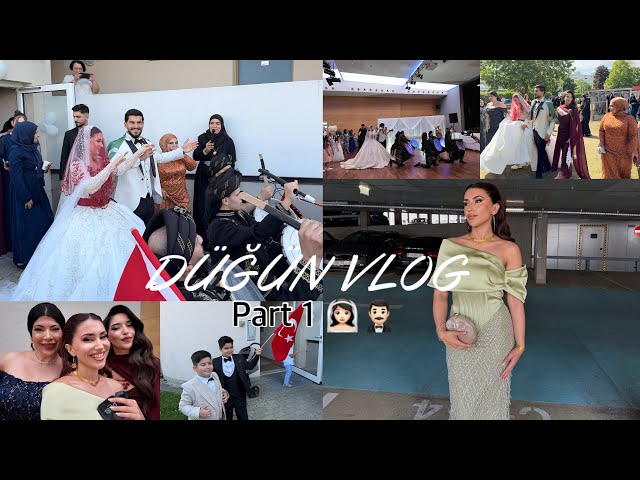 KADIR & YASEMIN WEDDING 💍 PART 1 - BRIDE'S EXIT, WEDDING ENTRANCE 😍, CONVOY 🇹🇷