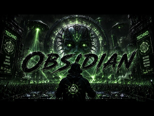 Obsidian Code | Dark Techno 2026 | Cyberpunk Industrial Techno | AI Generated Music