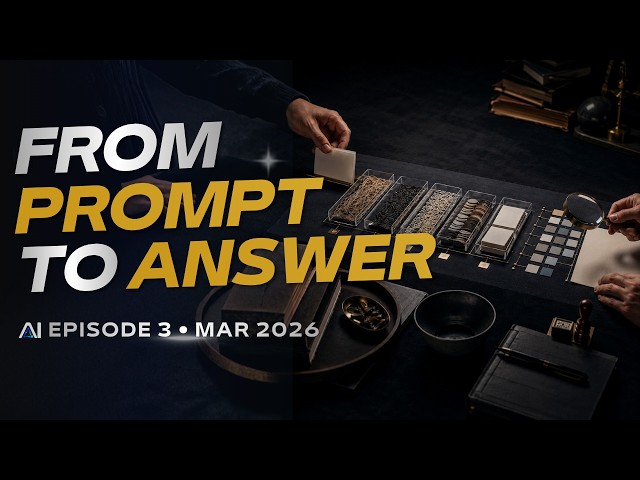 From Prompt to Answer: How AI Models Build Responses | March 2026 Podcast
