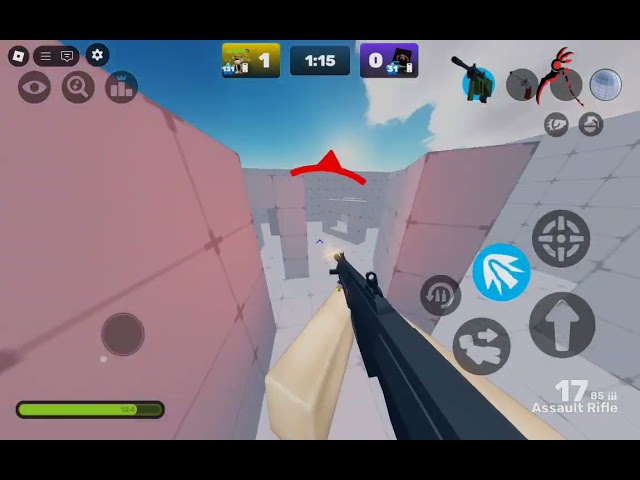 Roblox Rivals Mobile Gameplay