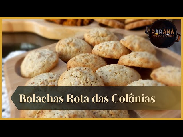 Paraná História e Sabores: BOLACHAS DE PINHÃO