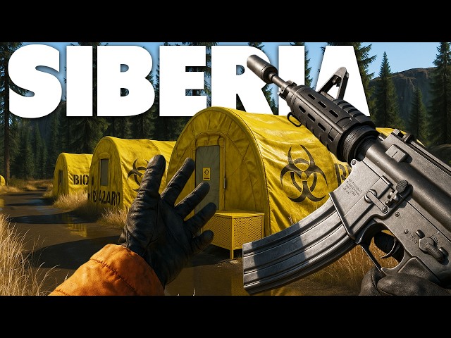 Surviving AWESOME NEW SIBERIAN DayZ Map!