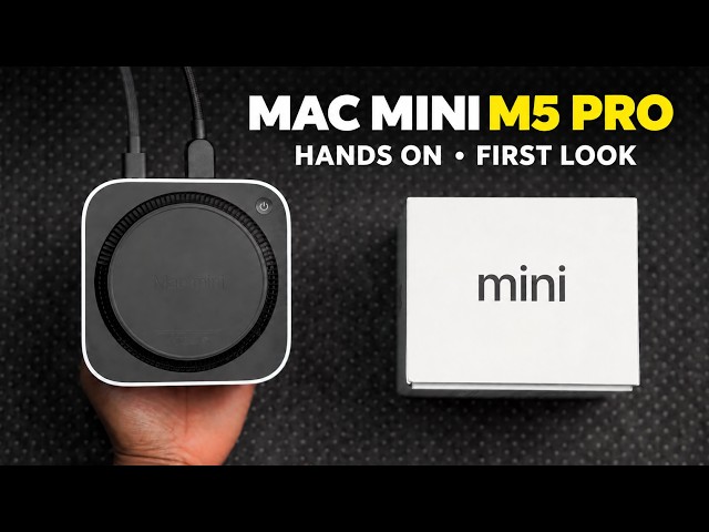 New Mac Mini M5 Pro - Unboxing, Setup, M4 Mac Mini Comparison & More