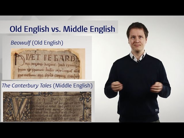 From Old English to Middle English:  The effects of language contact