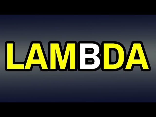 Lambda Λ, λ Pronunciation | How To Say Lambda | What is Lambda Greek Word Pronunciation