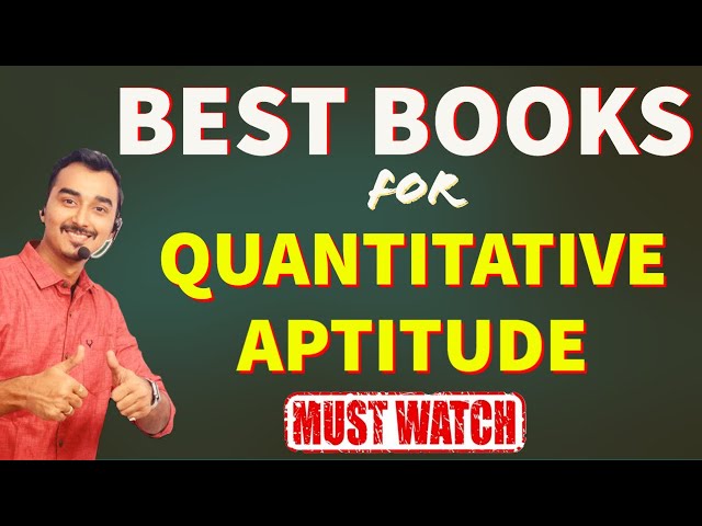 BEST BOOKS FOR QUANTITATIVE APTITUDE | COMPETITIVE EXAMS | R S AGGARWAL | SAURABH DAHIVADKAR