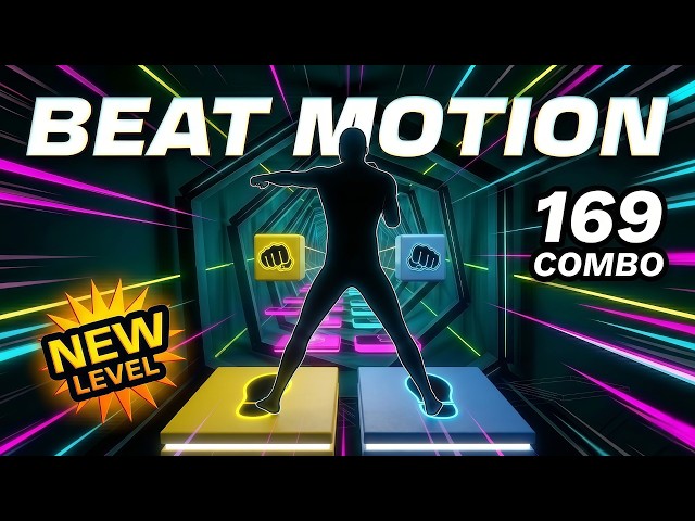 BEAT MOTION #2 | NEW LEVEL Interactive Immersive Warm Up | Full Body Cardio Workout (No Equipment )