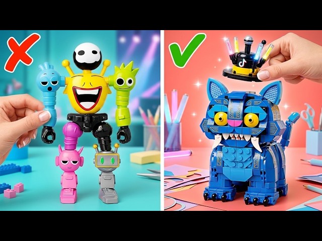 Creative Sprunki or K-Pop LEGO Builds?! 🤯🔥 PRO Kits You’ll Love!