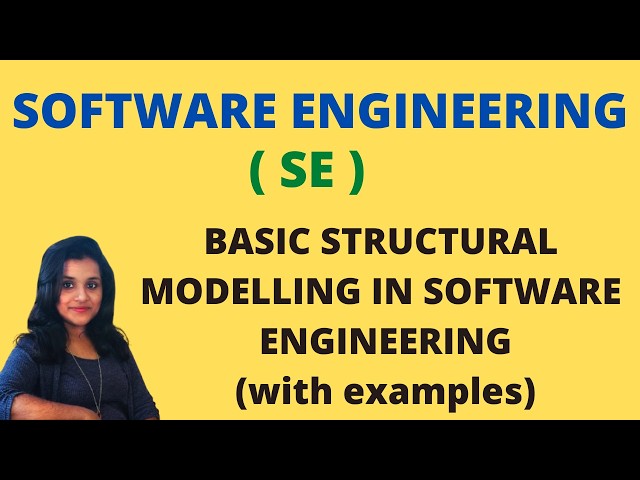 Basic Structural Modelling with example in Software Engineering |SE| #jntu #softwareengineering
