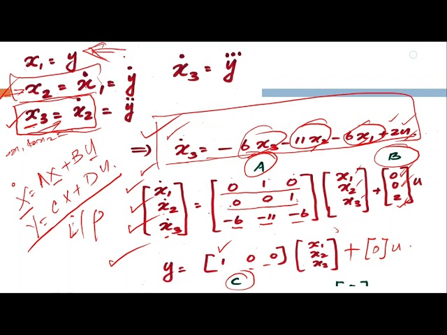 Linear Control Engineering: Controllability and observability Problem1 #control #stability