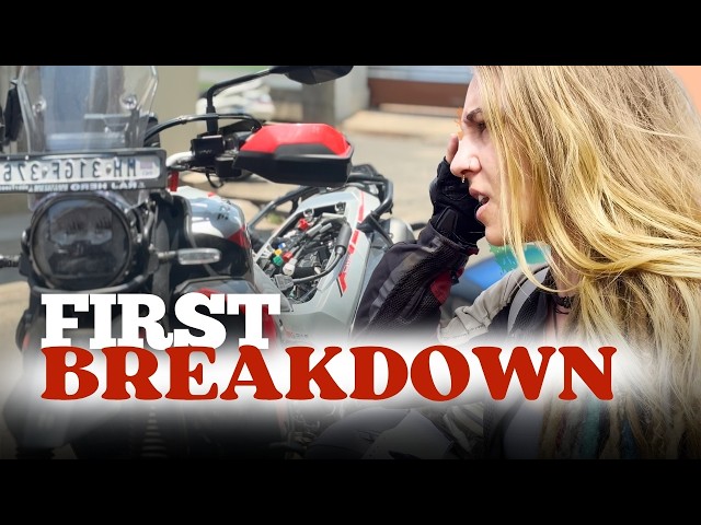 EP24- My XPulse Broke Down! INDIA Solo Travel Reality Check