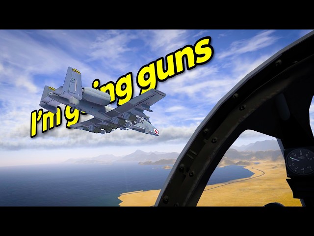 The A-10 Mod For VTOL VR Is Perfect