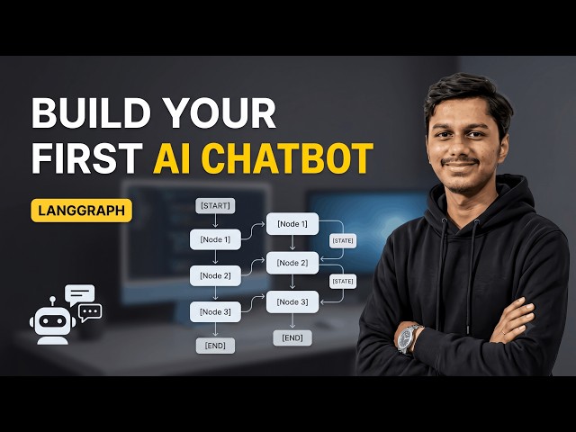 LangGraph Tutorial 🚀 Build Your First AI Chatbot | Nodes, Edges & State | Tamil