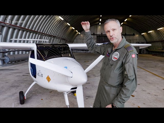 Kom med rundt om Flyvevåbnets nye elektriske fly med testpiloten POL