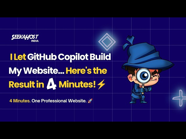 💻✨ Create a Stunning Website with GitHub Copilot AI in Just 5 Minutes