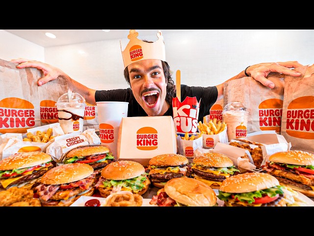 I Tried the Entire Burger King Menu