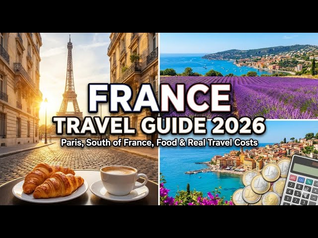 ✨ France Travel Guide 2026 | Paris, South of France, Food & Real Travel Costs #TravelItinerary