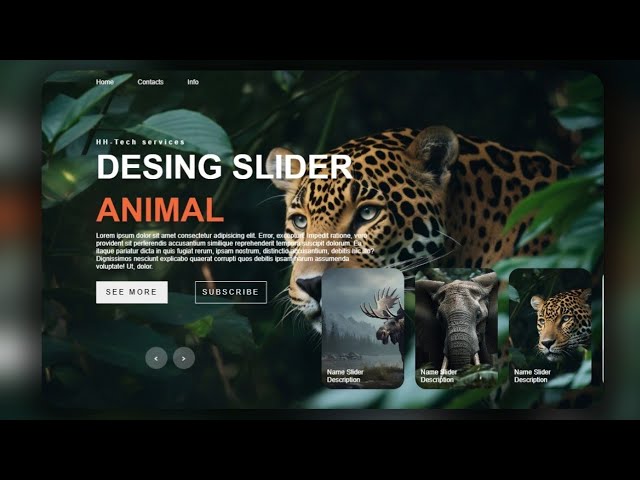 🚀 Modern Image Slider using HTML, CSS & JavaScript | Responsive Carousel Tutorial