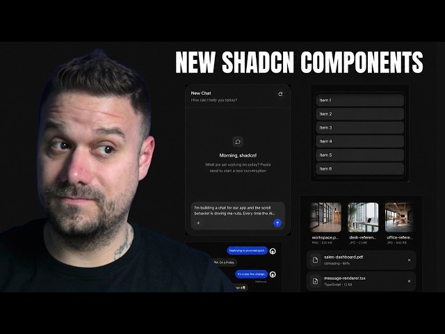 NEW Shadcn Components Revealed! (Exclusive First Look 👀)