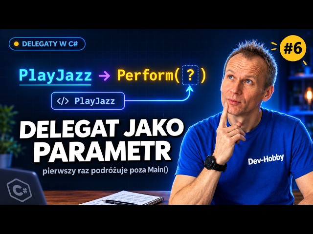 Delegates in C# #6 — A Delegate as a Method Parameter