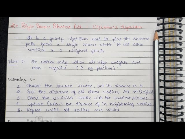 Lec 9 || Single Source Shortest Path using Dijkstra's Algorithm | Analysis & Design of Algorithm 