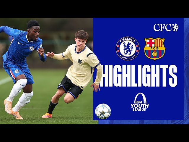 Chelsea U19 1-1 Barcelona U19 | HIGHLIGHTS | UEFA Youth League 2025/26