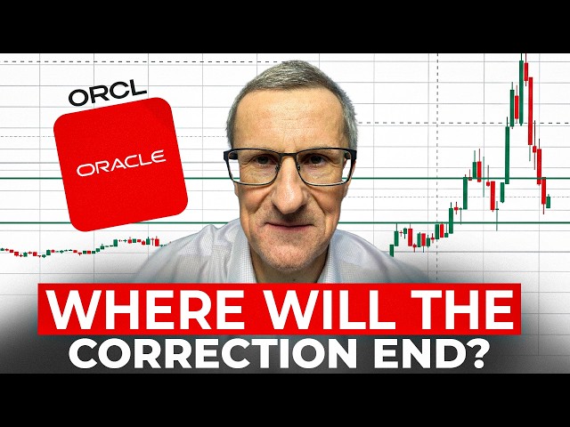 Oracle stocks: where will the correction end? Techanalysis // Old trader