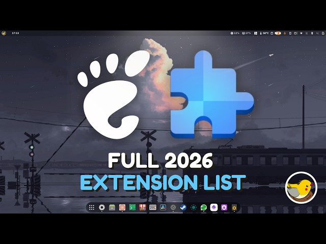 This is how I Customize a Clean GNOME for Productivity & Daily Use (Extensions + Configs)