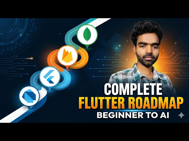 Complete Flutter Course 2026: Roadmap from Beginner to Advanced