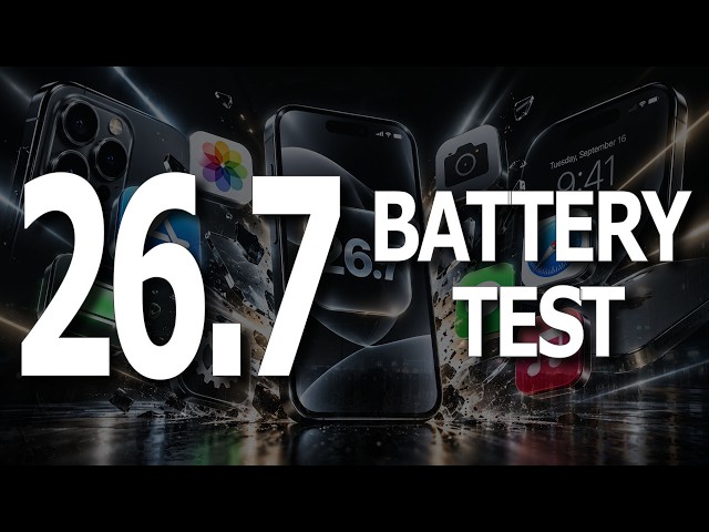 iOS 26.7 Battery Life Test — Better, Worse, or Same?