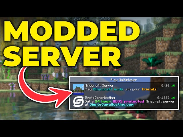 How To Host a Modded Minecraft Server (1.21.8)