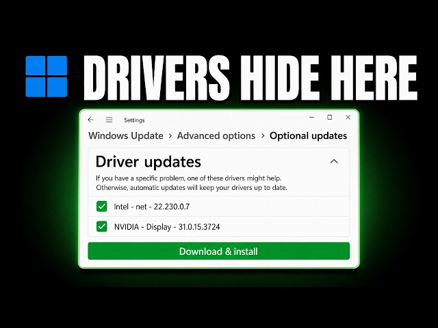 How To Update Drivers Windows 11 The RIGHT Way (Not Device Manager)