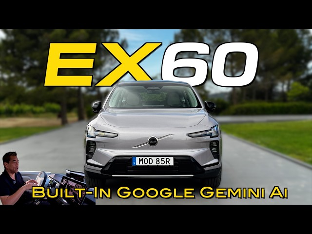 PRIMER VISTAZO al Volvo EX60 | IA Gemini, pantalla gigante y audio IMPRESIONANTE