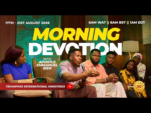 MORNING DEVOTION WITH APOSTLE EMMANUEL IREN | GENESIS 15 COMMENTARY | 20TH AUGUST 2026