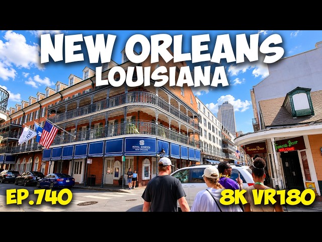 Mob Bosses, Cops, And Corruption: Policing Bourbon Street ep.740 #8k #vr180 #3d #travel