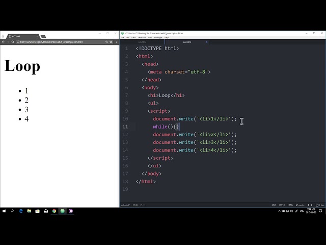 WEB2 JavaScript - 21. Loop Statements