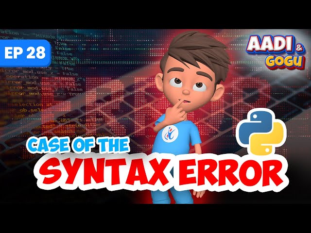 Case of the Syntax Error | Ep 28 | Coding for Kids