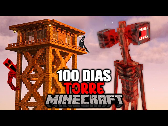 Sobreviviendo 100 Días en una Torre con Mods de Terror