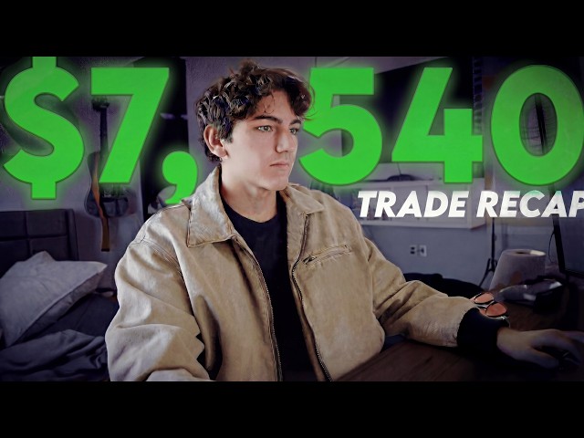 How I Made $7,540 In 20 Minutes Trading NQ (How To Bottom Tick)