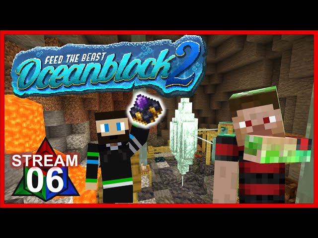 A CRAZY NauTech Setup in FTB Oceanblock 2 with  @AlfredGGMC  - Day 6 Stream VOD