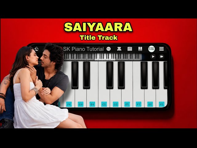 Saiyaara - Title Track - Piano Tutorial | Faheem Abdullah