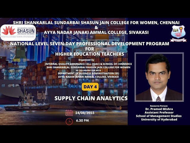 NATIONAL LEVEL SEVEN-DAY PROFESSIONAL DEVELOPMENT PROGRAMFORHIGHER EDUCATION TEACHERS