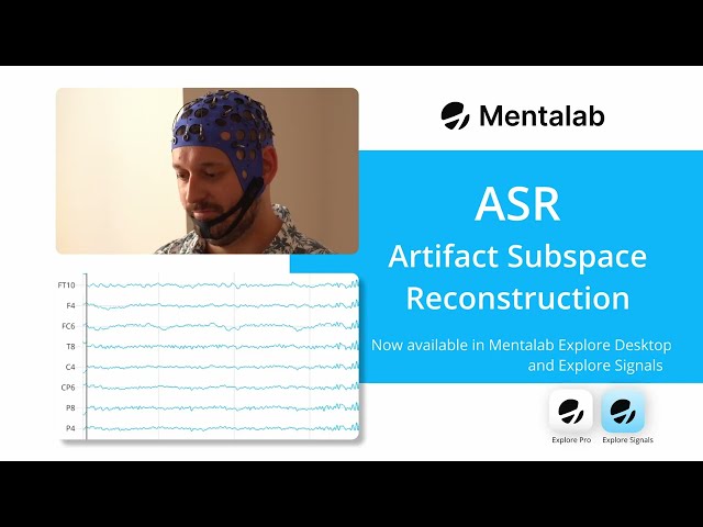 ASR for EEG: Online & Offline Artifact Subspace Reconstruction with Mentalab