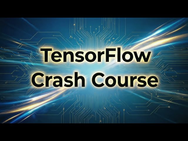 TensorFlow Crash Course - Python Machine Learning
