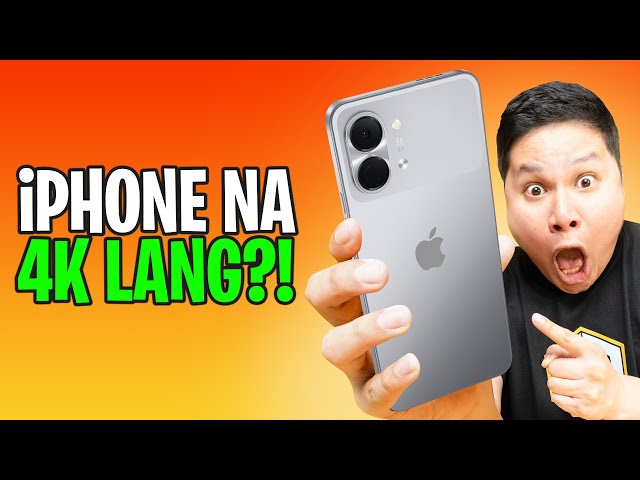 TECNO SPARK Go 3 - iPHONE NA 4K LANG?!